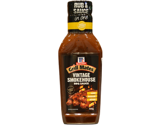 Sốt Ướp BBQ Vintage Smokehouse 500g McCormick