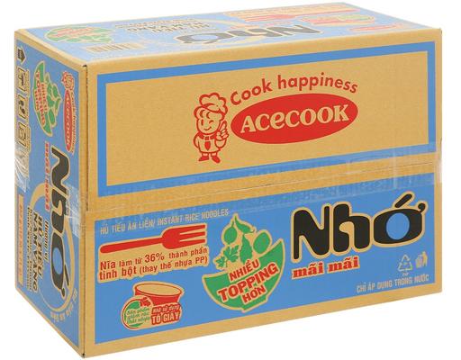 Thùng 12 Tô Hủ Tiếu Nam Vang Nhớ Mãi Mãi ACECOOK