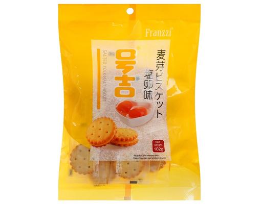 Bánh Quy Mạch Nha Trứng Muối 102g Franzzi