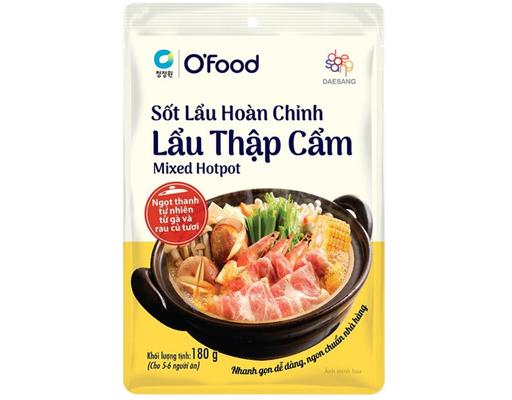 Sốt Hoàn Chỉnh Lẩu Thập Cẩm 180g O'Food