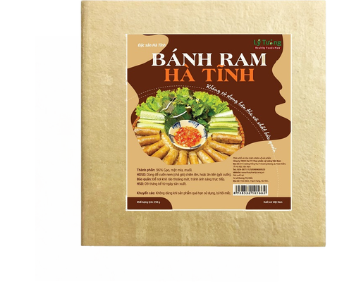 Bánh Ram Hà Tĩnh 250g Thực Phẩm Lý Tưởng