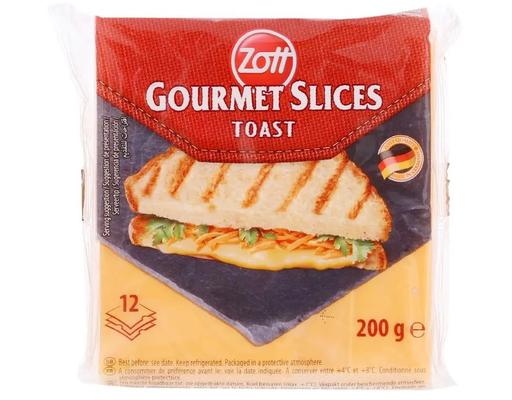 Phô Mai Lát Gourmet Slices Toast 200g Zott
