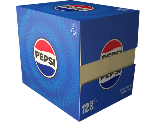 Thùng 12 Chai Nước Giải Khát Vị Cola 1.5L Pepsi