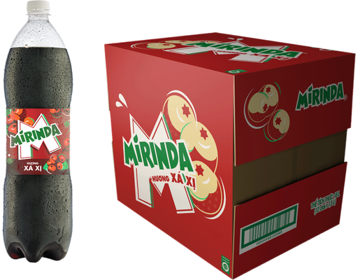 Thùng 12 Chai Nước Giải Khát Sá Xị 1.5L Mirinda