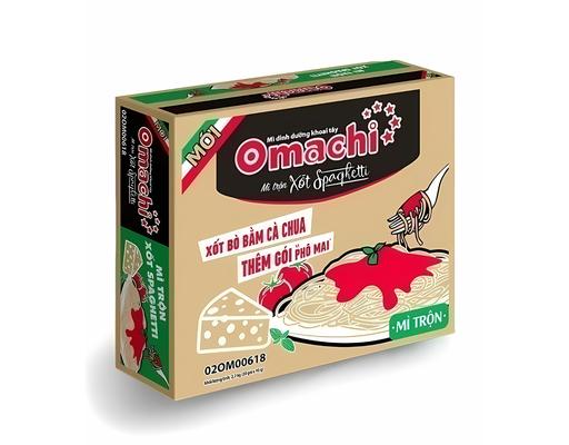 Thùng 30 Gói Mì Trộn Omachi Xốt Spaghetti 90g - 02625454 Omachi