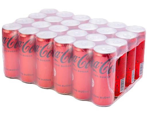 Thùng 24 Lon Nước Giải Khát Zero Sugar 320ml-02201405 Coca Cola