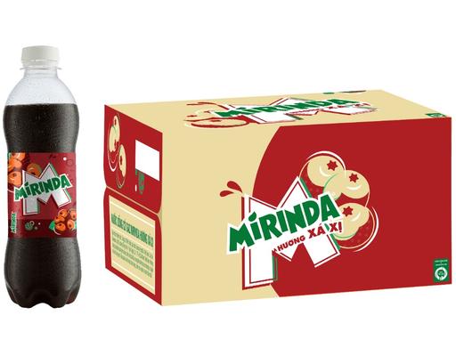 Thùng 24 Lon Nước Giải Khát Sá Xị Chai Pet 390ml Mirinda