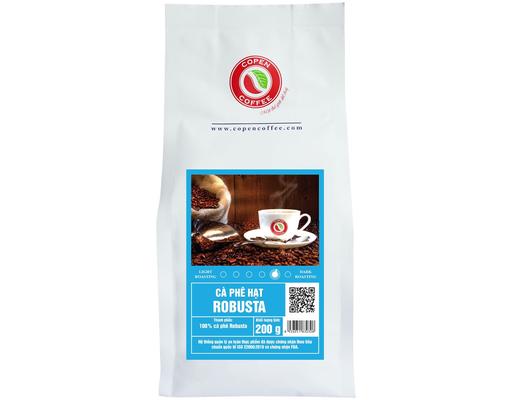 Cà Phê Hạt Rang Robussta Gói 200g Copen