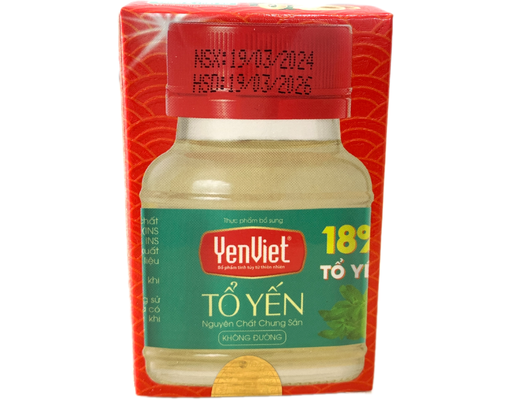 Tổ Yến Không Đường 70ml Yến Việt