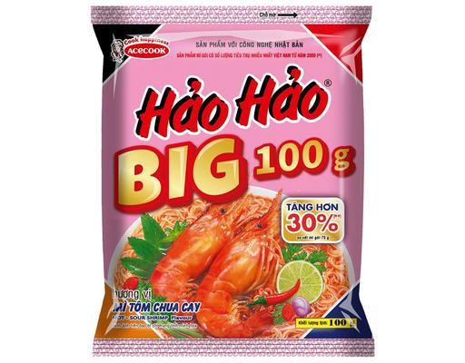Mì Hảo Hảo Big Vị Tôm Chua Cay Gói 100G ACECOOK