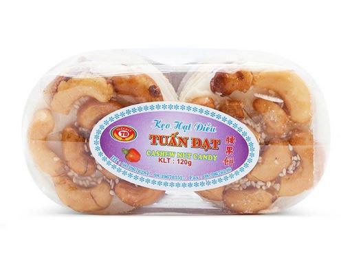 Kẹo Bẹ Hạt Điều 120g Tuấn Đạt