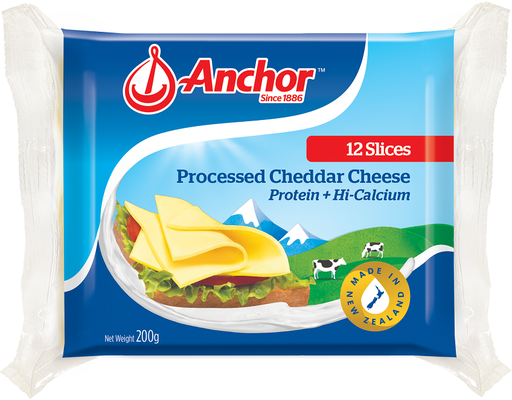 Phô Mai Lát Cheddar 200g Anchor