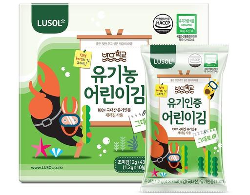 Rong Biển Hữu Cơ Tách Muối 12g Lusol