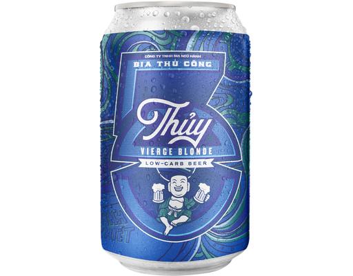 Bia Ngũ Hành Thủy French Low Carb Lon 330ml Bia Ngũ Hành