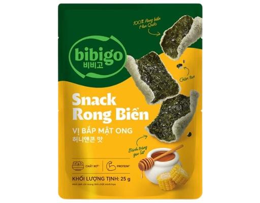 Snack Rong Biển Vị Bắp Mật Ong 25g Bibigo