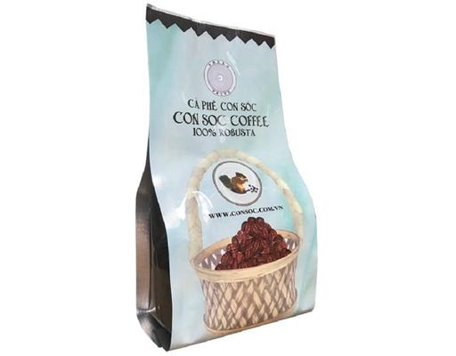 Gói Cà Phê Hạt 100% Con Sóc 200g Robusta