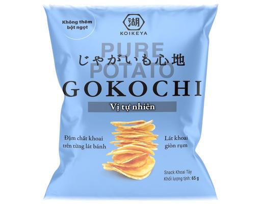 Snack Khoai Tây Vị Muối Tự Nhiên 65g Gokochi