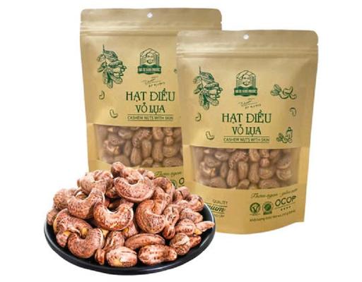 Hạt Điều Vỏ Lụa 250g Bà Tư