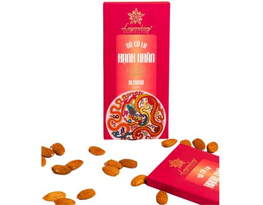 Thanh Sôcôla Hạnh Nhân 80g Legendary
