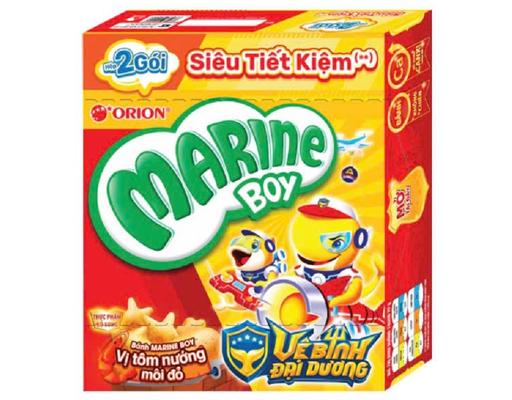 Combo Bánh Marine Boy Vị Tôm 70g Orion