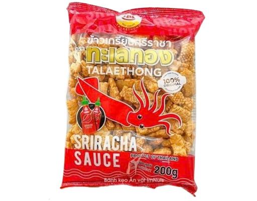 Snack Mực Vị Tương Ớt Siracha 200g Talaethong