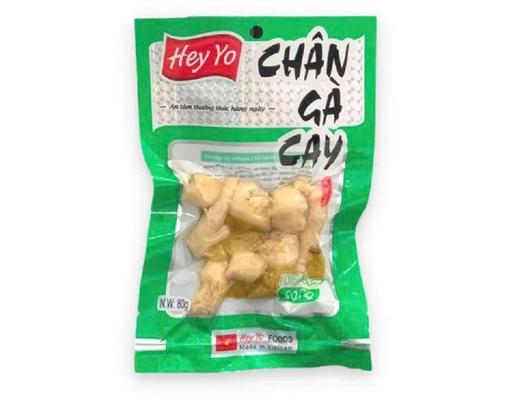 Chân Gà Cay Ớt Xanh 80g Hey Yo
