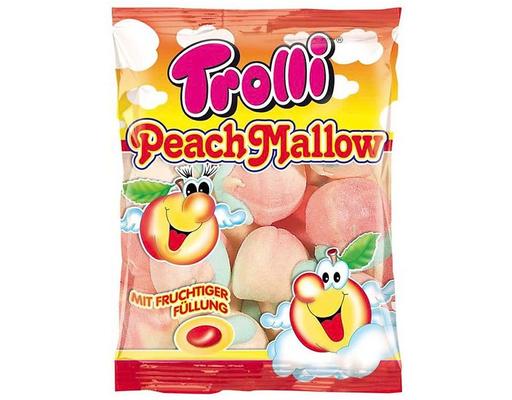 Kẹo Dẻo Có Nhân Peach Mallow 150g Trolli
