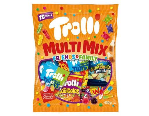 Kẹo Dẻo Multi Mix Friends & Family 430g Trolli