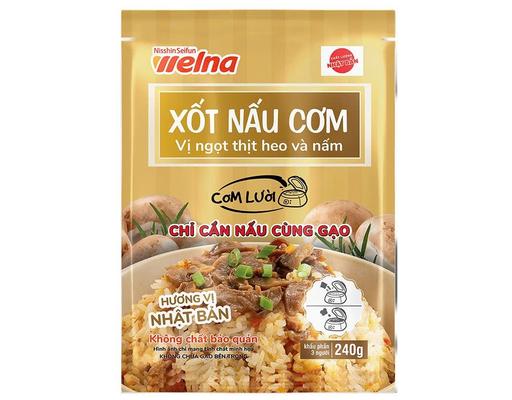 Xốt Nấu Cơm Vị Ngọt Thịt Heo Và Nấm 240g Welna
