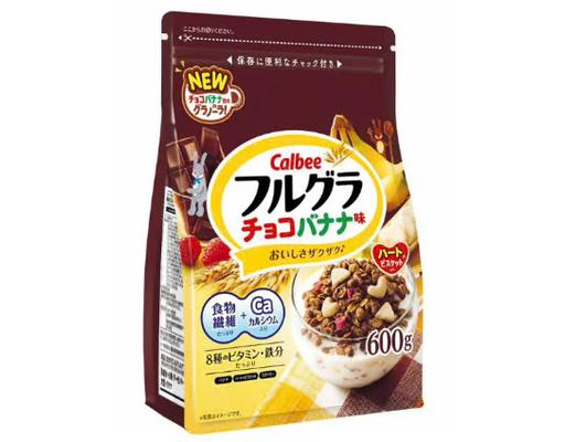 Ngũ Cốc Trái Cây Scl Và Chuối 600g Calbee