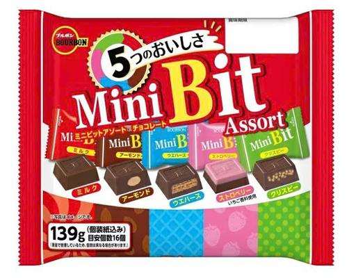 Socola Mini Bit Hỗn Hợp 139g Bourbon