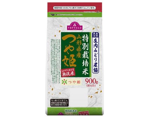 TOPVALU Gạo Không Vo Tsuyahime Yamagata 900g