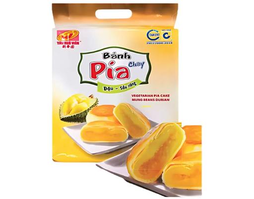 Bánh Pía Chay Nhân Đậu Sầu Riêng 480g Tân Huê Viên