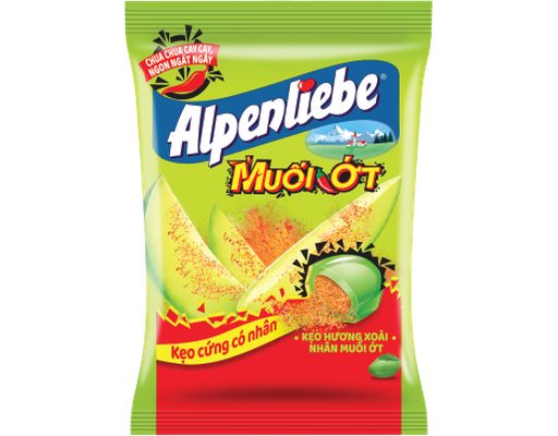 Kẹo Hương Xoài Nhân Muối Ớt 87g Alpenliebe