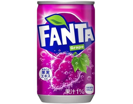 Nước Ngọt Vị Nho Fanta Nhật Bản 160ml Fanta