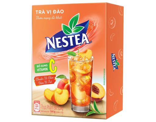 Hộp 12 Gói Trà Vị Đào 12g Nestea