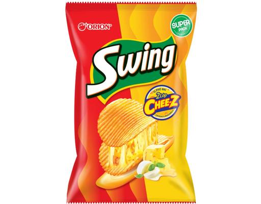 Snack Swing Cheese Vị Phô Mai 2 Lớp 95g Orion