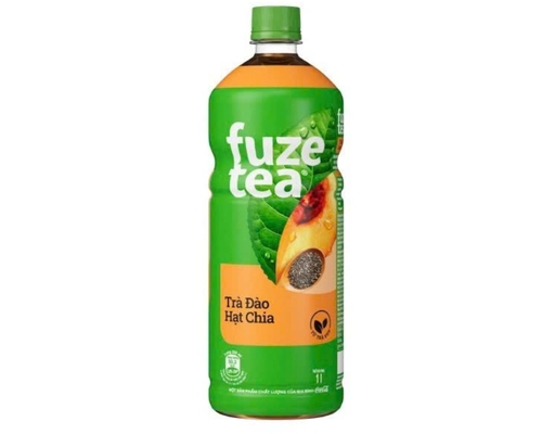 Trà Fuze Tea Vị Đào Hạt Chia 1 Lít Fuze Tea