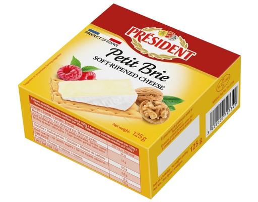 Phô Mai Mềm Ủ Chín Petit Brie President 125g Président