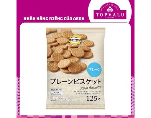 Cập nhật giá TOPVALU Bánh Quy Nguyên Vị 125g chính hãng