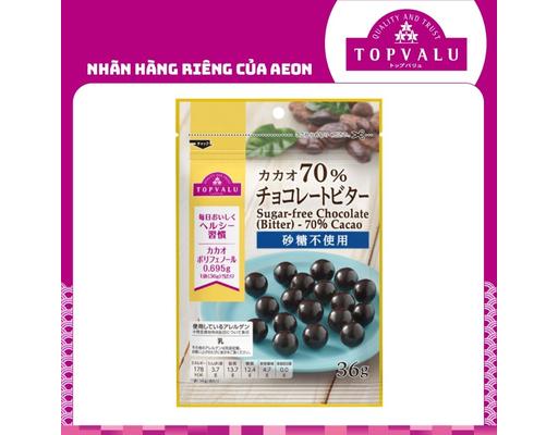 Socola Không Đường - Đậm Vị 36g TOPVALU