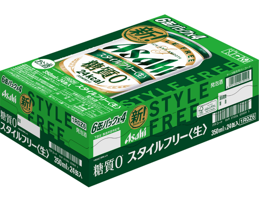 Thùng 24 Lon Bia Style Free 350ml Asahi