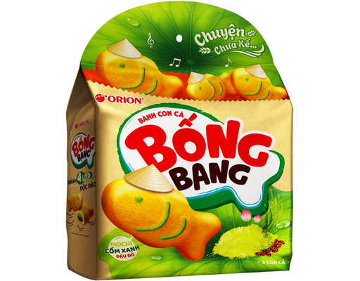 Bánh Cá Bống Bang Cốm 5P 145g Orion