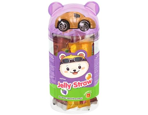 Thạch Rau Câu Cam Và Nho 320g Aufine