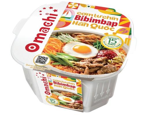 Cơm Bibimbap Kiểu Hàn Quốc Hộp 192g Omachi