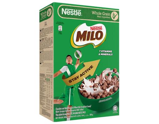 Bánh Ăn Sáng Milo Cereal 300g Nestlé