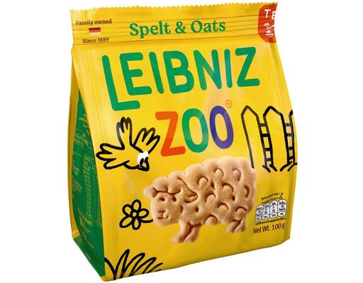 Bánh Quy Lúa Mì Yến Mạch Hình Thú Zoo 100g Leibniz
