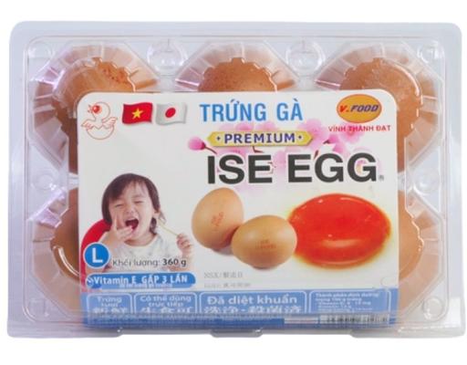 Trứng Gà Tươi Ise 300g Vfood