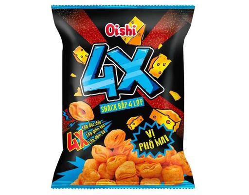 Snack Bắp 4X Vị Phô Mai 68g Oishi