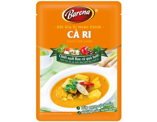 Xốt Gia Vị Hoàn Chỉnh - Cà Ri 80g Barona